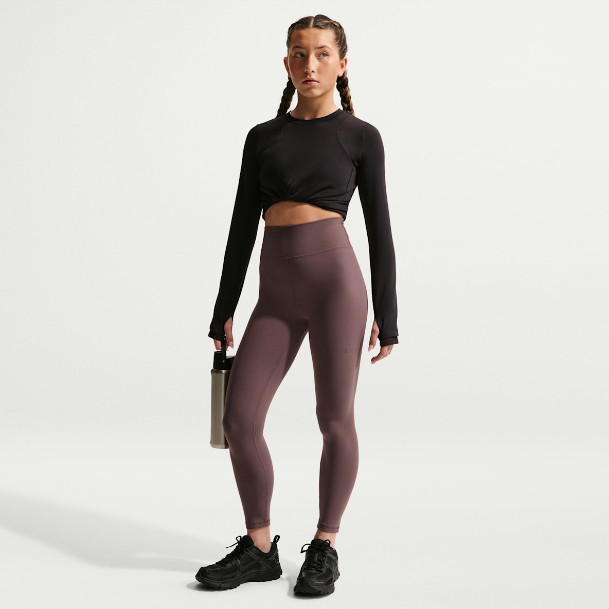 Nike Mavn Girls' High-Waisted Full-Length Leggings