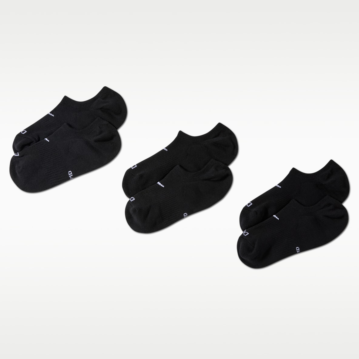 Nike Everyday Plus Cushioned Women's Training Footie Socks (3 Pairs)