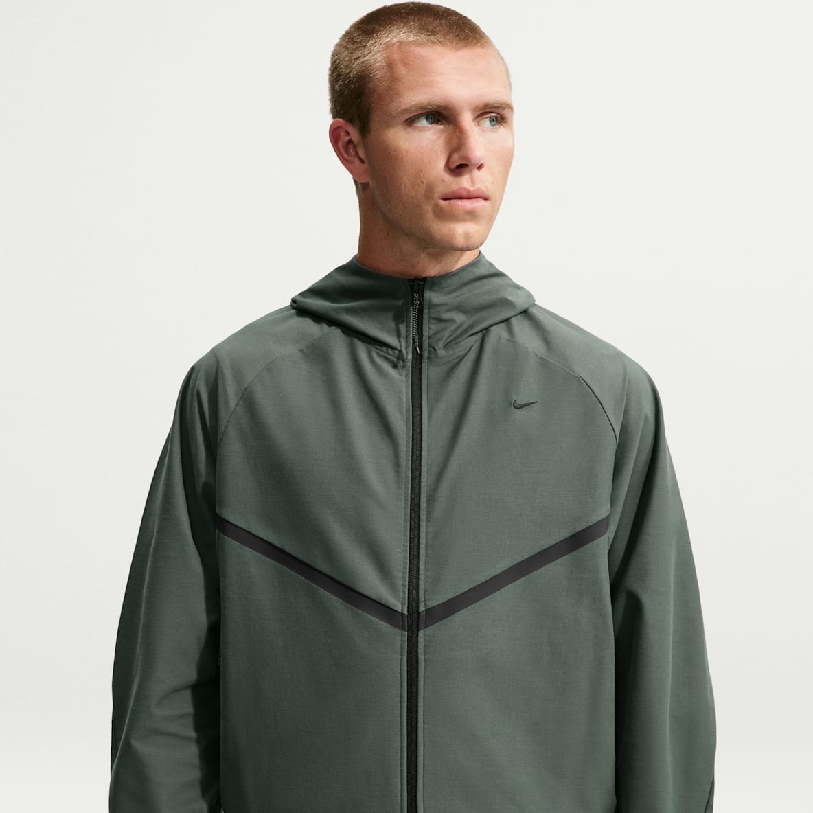 Nike Tech Men's Shori-Knit Full-Zip Windrunner Jacket