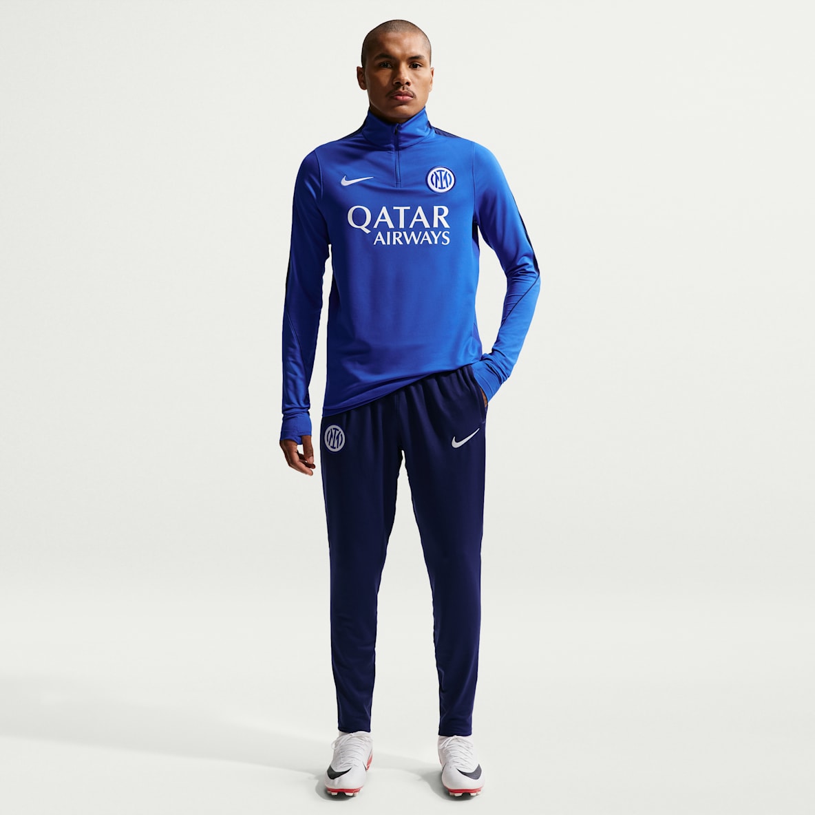 Inter Milan Strike Men's Nike Dri-FIT Football Knit Pants