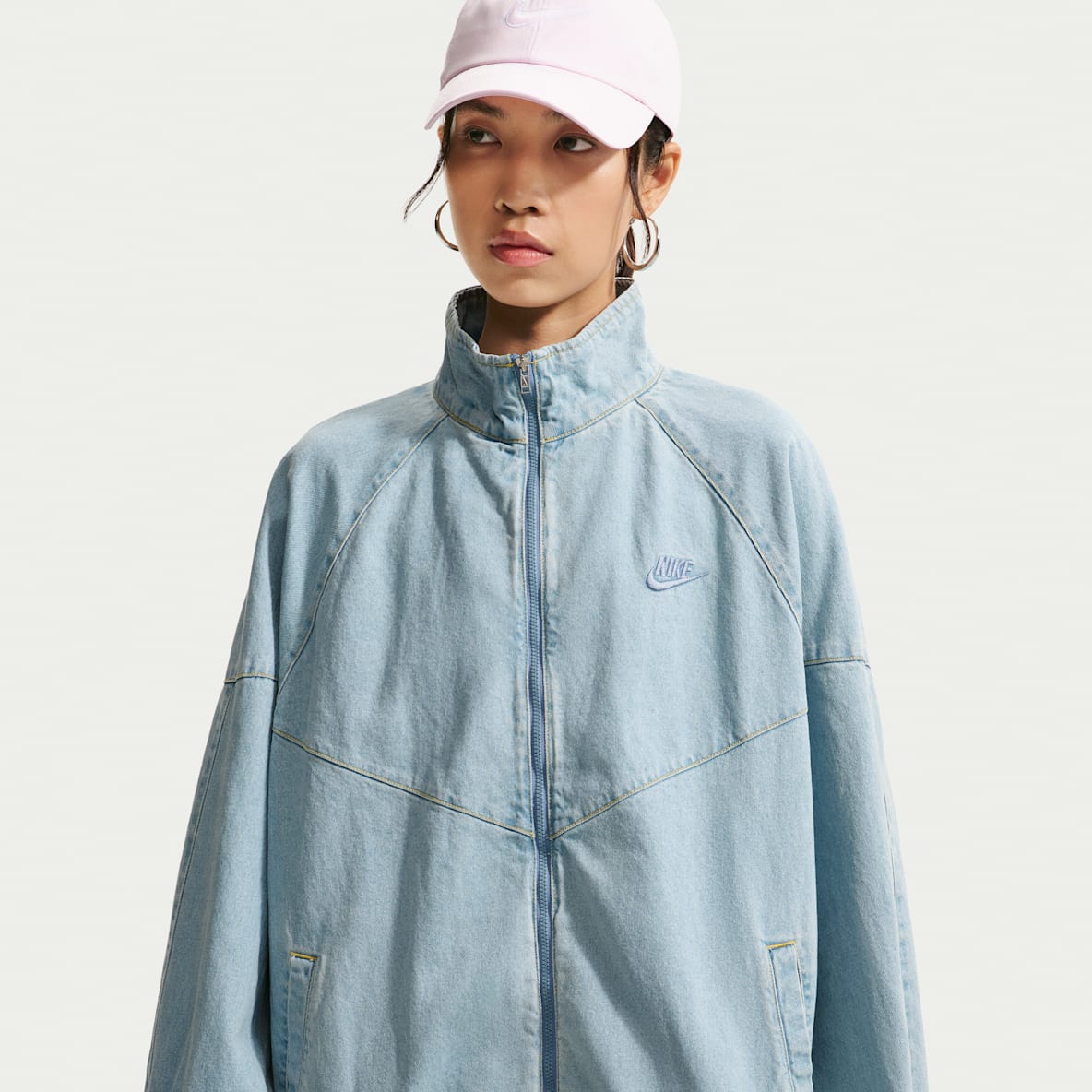 Nike Windrunner Women's Oversized Denim Jacket