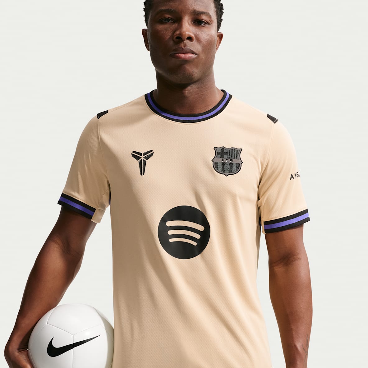 FC Barcelona visitante 2025/26 Stadium Jersey de fútbol Kobe Dri-FIT Replica para hombre