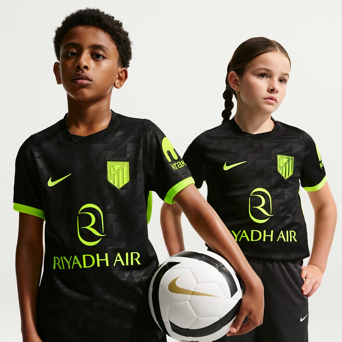 Atlético Madrid visitante 2026/27 Stadium Jersey de futbol Nike Dri-FIT Replica para niños talla grande