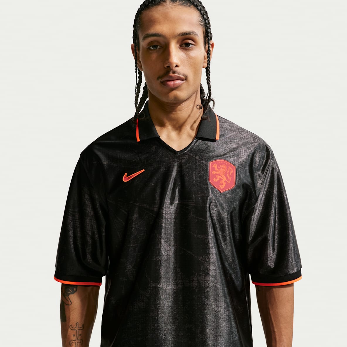 Netherlands Energy Men's Nike Dri-FIT Short-Sleeve Football Top