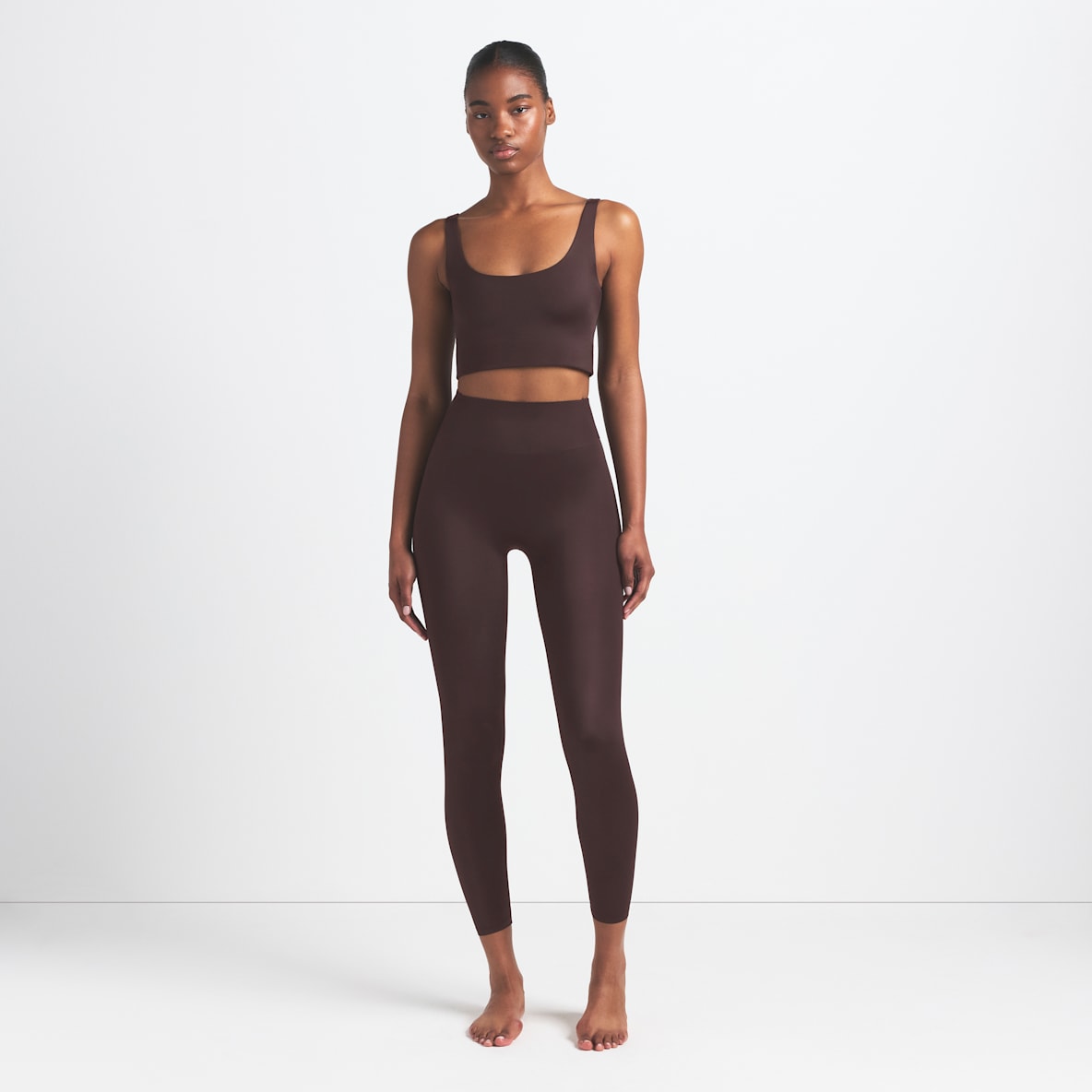 NikeSKIMS Satin Shine Women's High-Waisted Bonded 66cm (approx.) Leggings