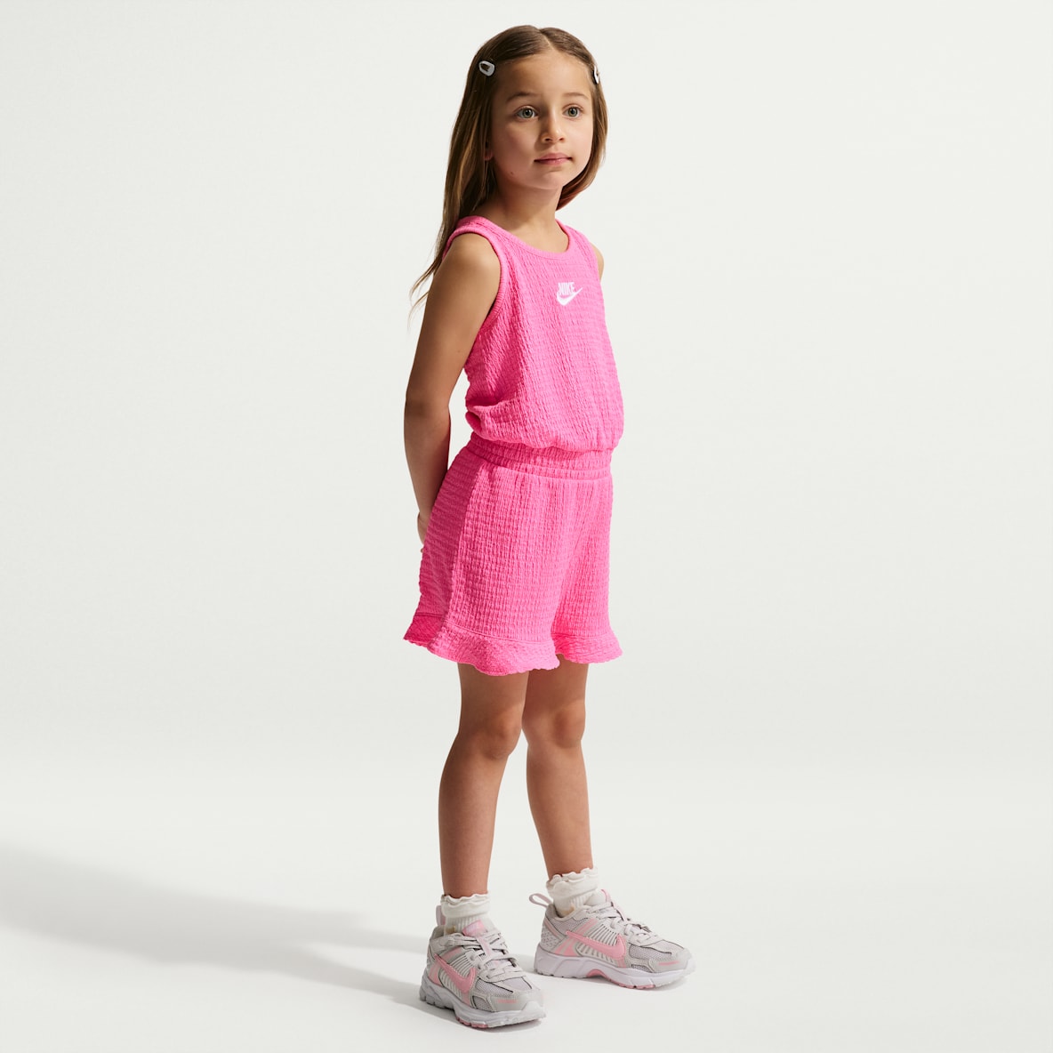 Nike Enterito texturizado para niños talla pequeña