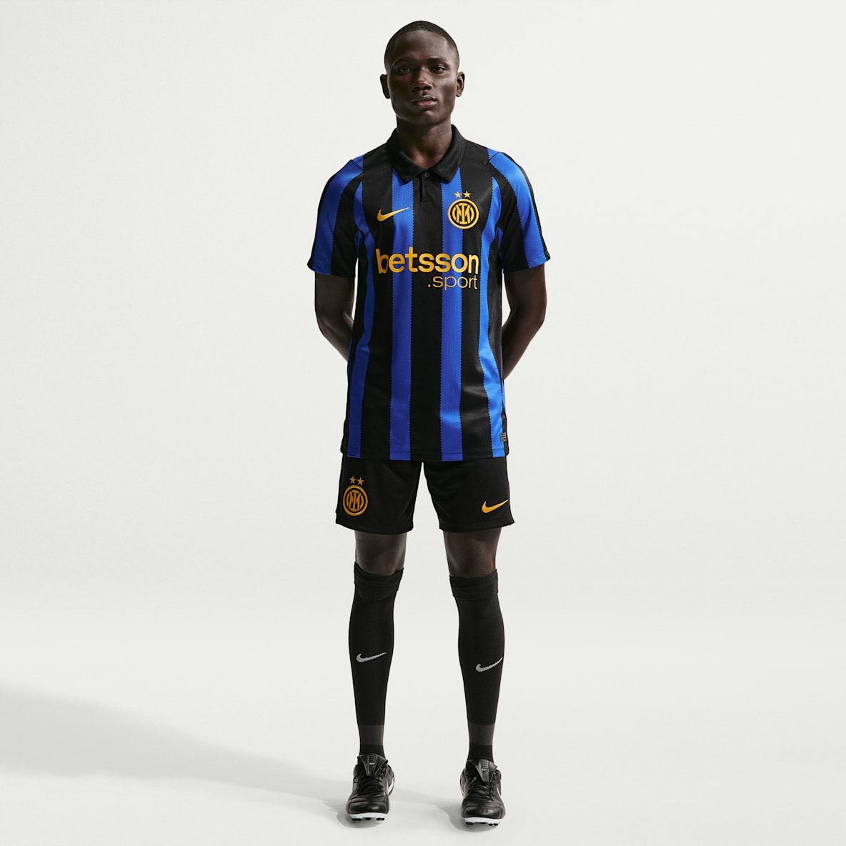 Inter Milan 2026/27 Stadium Home Men's Nike Dri-FIT Football Replica Shorts