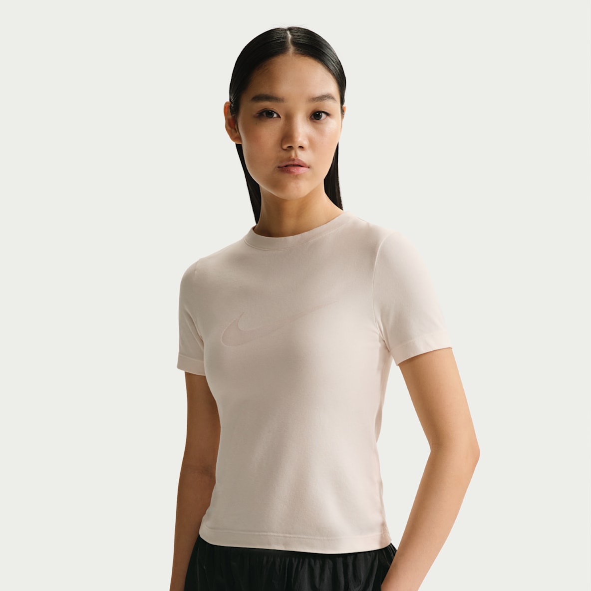 Nike Sportswear Women's Slim Short-Sleeve Burnout Logo Top