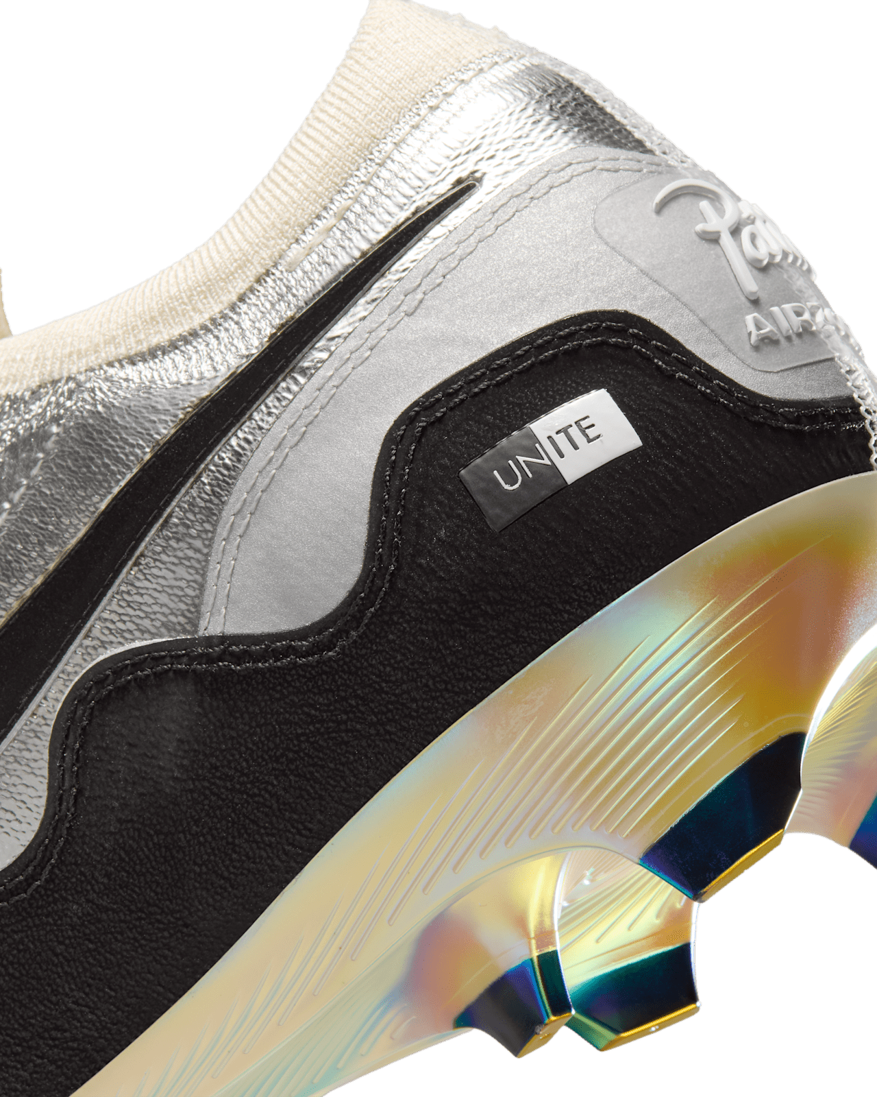 Mercurial Zoom Vapor 16 Elite FG SE x Patta 'Unite' 'Metallic Silver and Coconut Milk' (IQ3365-001) Release Date