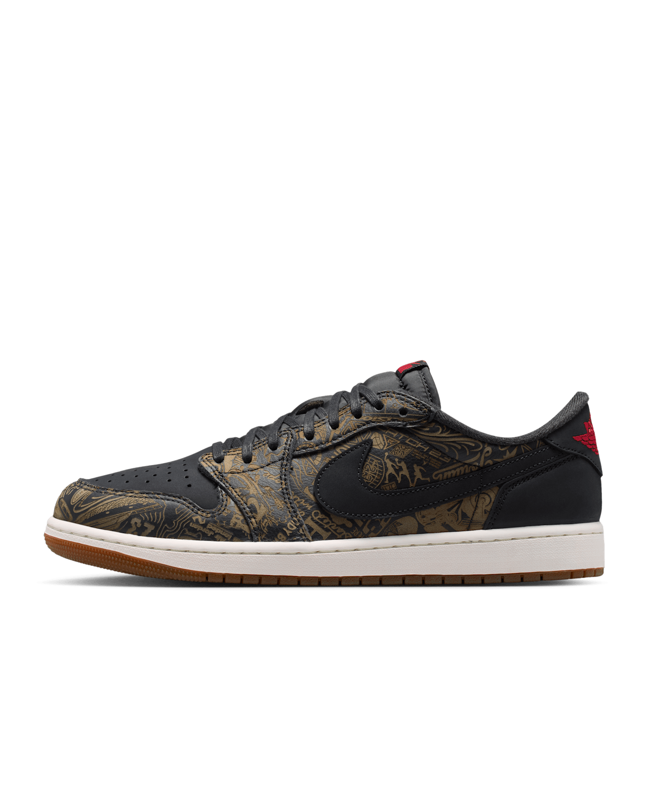 Air Jordan 1 Low OG 'Laser' 'Black and Varsity Red' (IV6750-001) Release Date