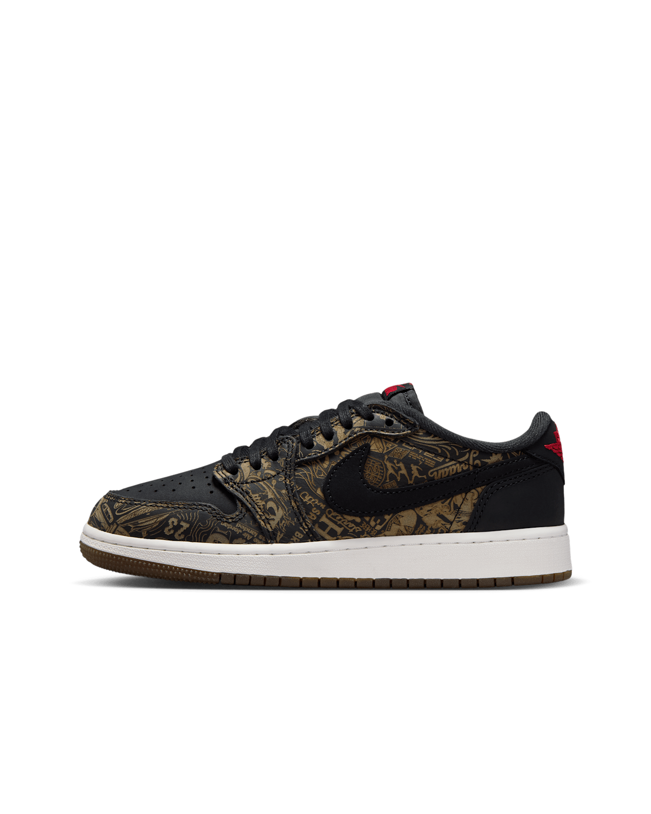 Air Jordan 1 Low OG 'Laser' 'Black and Varsity Red' (IV6750-001) Release Date