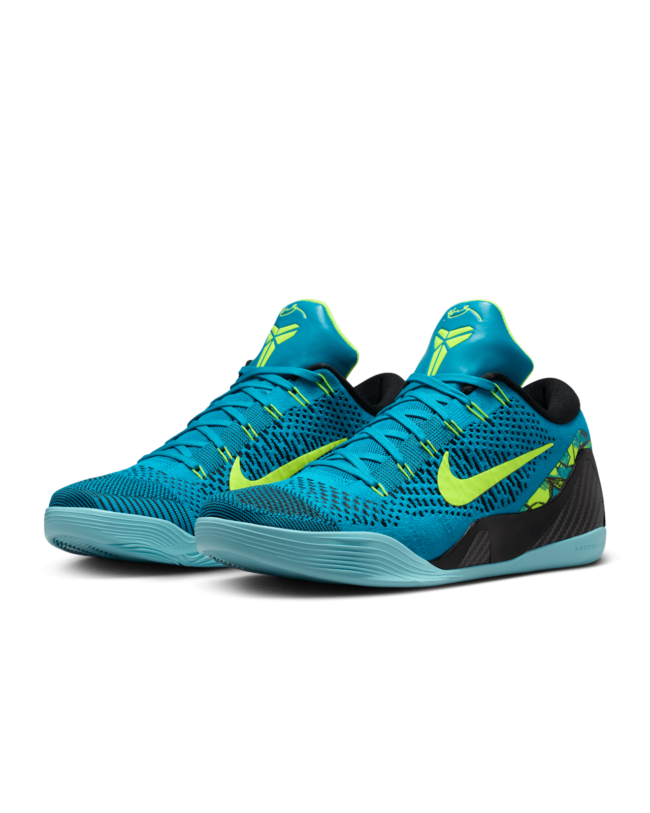 Kobe 9 Elite Low Protro 'Neo Turquoise and Volt' (IO3673-400) Release Date